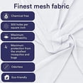 thumbnail image 5 of Mosquito NET for Bed Canopy, Tent for Full, Double to Super Queen Size, Large Square Curtains, White Mosquito Netting with 2 Openings, Easy Installation, Carry Bag, Mesh 380, 5 of 5