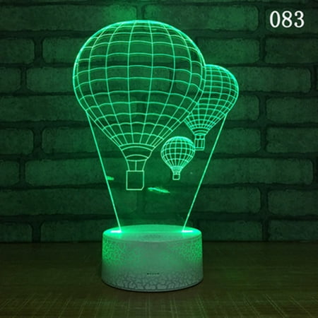 

Color Changing Night Lamp RGB LED Light Board Night Light Lamp Acrylic Blank Gift for Girl Home Decoration