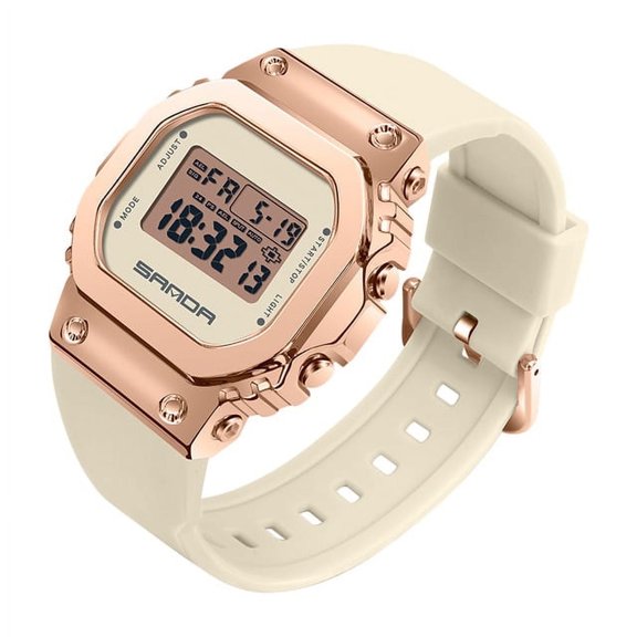 EXPLOJOY Unisex Fashion LED Digital Watch – Casual Waterproof Electronic Wristwatch for Men & Women