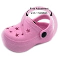 thumbnail image 2 of SNJ New Cute Garden Clogs for Toddler Girl Boy Kids Lightweight Slip On Water Shoes, 2 of 4