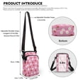 thumbnail image 6 of HELLHERO Underarm Shoulder Bag Strawberry Sunflower Pattern 4.33"x1.97"x7.09" 2 Layers Women for Daily Use Leakproof, 6 of 7