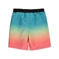thumbnail image 2 of Big Chill Boys Gradient Printed Swim Trunks, Sizes 4-18, 2 of 3