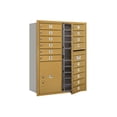 thumbnail image 2 of Salsbury Industries 15 Door Front Load 4C Horizontal Mail Center with 1 Parcel Locker, 2 of 4