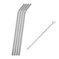 thumbnail image 1 of Kitchen Tools Stainless Steel Straws Silver Reusable Straws Stainless Steel Straws, 1 of 4