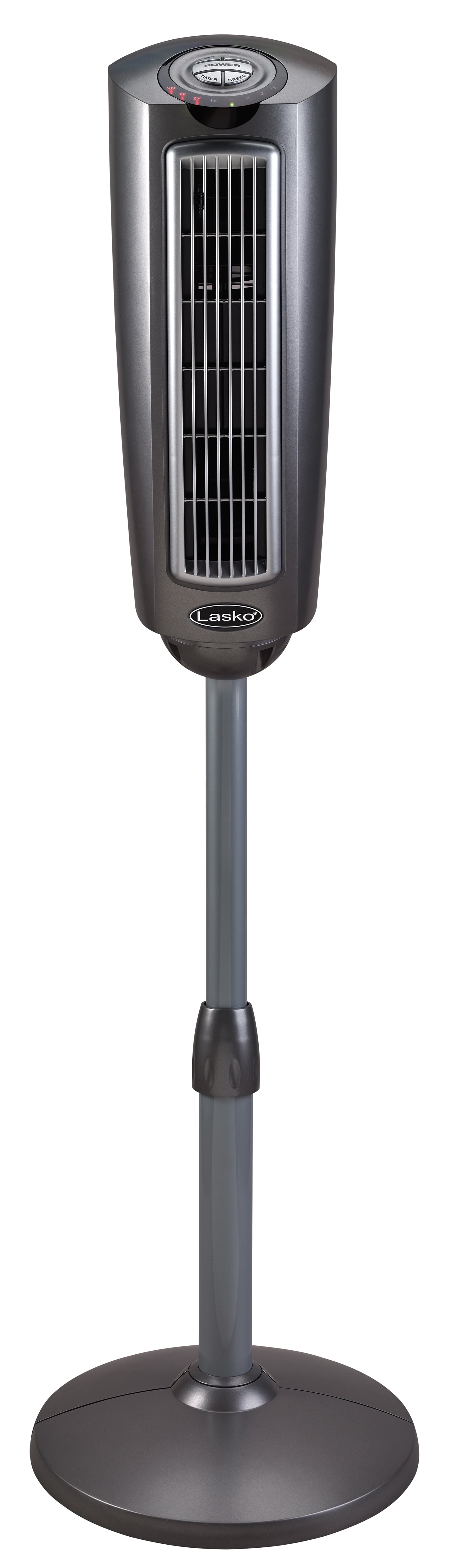 Lasko 52" SpaceSaving 3Speed Oscillating Adjustable Height Pedestal