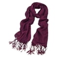 thumbnail image 2 of Solid Color Soft Viscose Stardust Scarf with Glitter Threads, 2 of 3