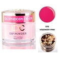 thumbnail image 2 of Polvo para uñas Daisy DND Visionary Pink, 45 g, con purpurina, 2 of 2