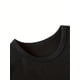 thumbnail image 4 of Camiseta informal de algodón con cuello redondo para niño con estampado "No estoy consentido, mi abuela me ama", corte regular, tejido de punto con apliques y estampado del alfabeto ligeramente elás, 4 of 7