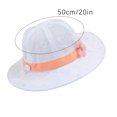 thumbnail image 3 of Odeerbi Toddler Hat Baby Boys Girls Cotton Bucket Hat Summer Sun Hat for Sun Protection 2024 Fashion Flower Print Mesh Breathable Cap Cute Sunscreen Hat White, 3 of 4