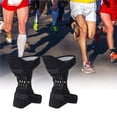 thumbnail image 2 of facefd 1 Pair Sport Spring Knee Joint Protection Boosters Knee Pad Mountain Climbing Running Knee Boosters black No.01, 2 of 6