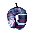 thumbnail image 3 of Texas Southern University Tigers Microbead Travel Neck Pillow – U-Shaped Plush Support Pillow with Dual Fabric & Snap Strap, 3 of 3