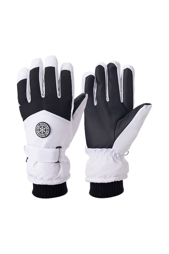 Ski Snow Warm Gloves for Women Thermal Warm Touch Screen Gloves Christmas Gifts Black