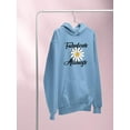 thumbnail image 3 of Fabulous Always Daisy Hoodie Women -Image by Shutterstock, Female Large, 3 of 4