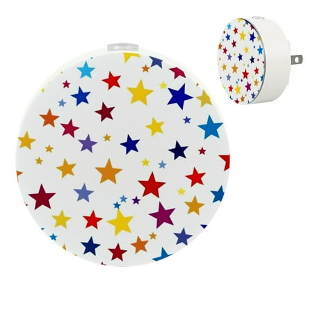 

YZUOUZY Bedside Lamps Small Lamp Bedroom Lamps Set of 2 Stars Colorful