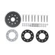 thumbnail image 3 of Piñón plano de 36 dientes con montaje de adaptador de 9 orificios Piñón de cadena trasera para bicicleta motorizada de 2 tiempos de 49 cc 66 cc 80 cc, 3 of 19