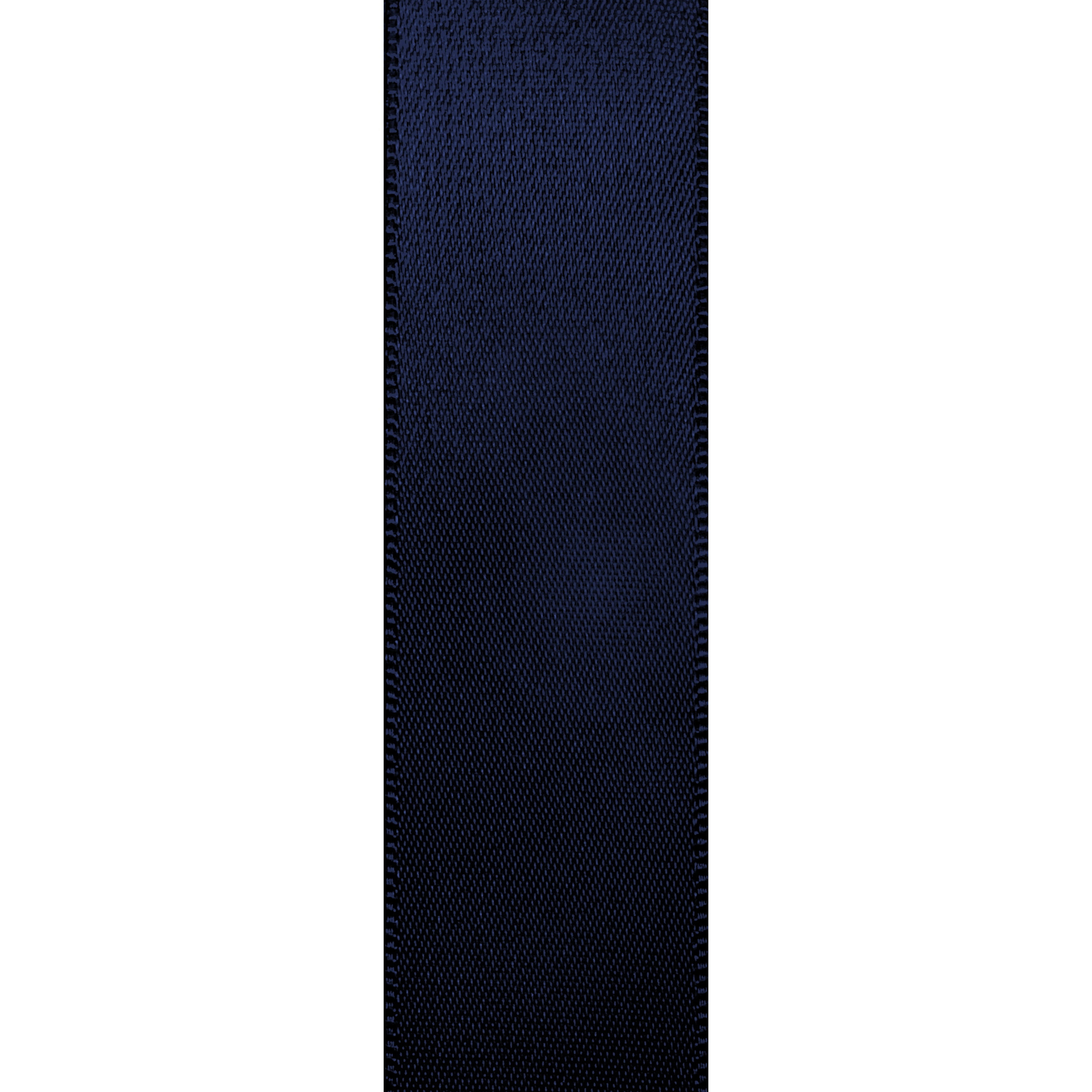 Navy Blue Single Face Satin Ribbon, 7/8" x 100 Yards by Gwen Studios