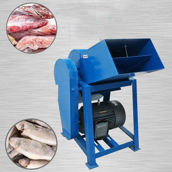 Commercial Feed Processor Frozen Fish Frozen Meat Frozen Products Crusher 220V