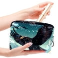 thumbnail image 4 of Bird PVC Waterproof Cosmetic Travel Bag Zipper Pouch Large Capacity Printed Design for Ladies Girls Men - for Travel, 4 of 6
