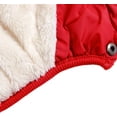 thumbnail image 3 of 1Piece 2 Layers Fleece Lined Warm Dog Jacket for Puppy Winter Cold Weather,Soft Windproof Small Dog Coat, 3 of 7