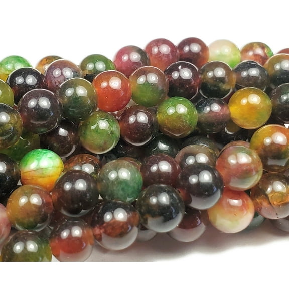 6mm Plum Berry Jade Smooth Round Beads Genuine Gemstone Natural Jewelry Making