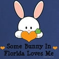 thumbnail image 2 of CafePress - Floridasomebunnylovesme Maternity Dark T Shirt - Maternity Dark T-Shirt, 2 of 3