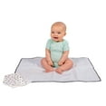 thumbnail image 2 of J.L. Childress Polyester Portable Diaper Changing Pad, White, 3 Count, 2 of 10