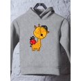 thumbnail image 3 of Cute Giraffe W Pirate Costume Hoodie Toddler -Image by Shutterstock,  2 Toddler, 3 of 4
