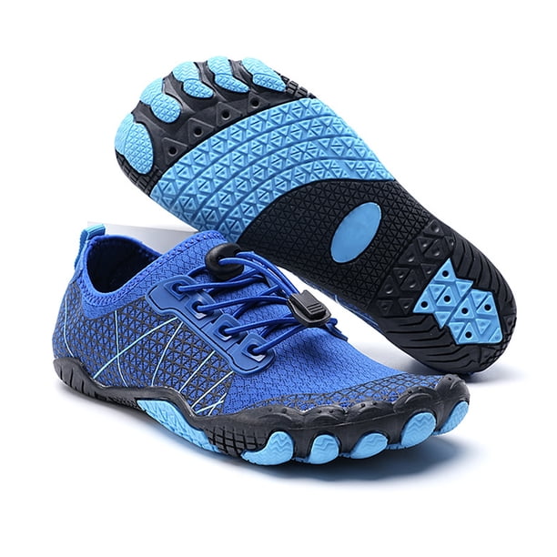 Zapatos Acuáticos Aqua Shoes Zapatillas de buceo transpirables para caminar en el lago (azul 46) Ehuebsd Para Estrenar