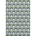 thumbnail image 2 of Addison Rugs Mayfield Premium Machine Washable Transitional Stripes Blue Rectangle Rug, 8' x 10', 2 of 6