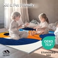 thumbnail image 4 of ODIKA 5'x7' Machine Washable Non-Slip Area Rug, Abstract Geometric Basketball Graphic Modern Boys Room High Traffic Rug, Blue, 147126, 4 of 7