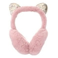 thumbnail image 6 of Gymnture winter Plush Cat Ear Winter Ear Muffs - Folding Cartoon Earshield, 6 of 11
