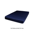 thumbnail image 3 of Fitted Sheet 78.74 x 59.05 Inch Stretch Bed Sheet Ice Silk Feel Mattress Cover Smooth Soft Cooling Bedding Protector for Bedroom Hotel Guest Room Sofa Couch Cover Home Sleep Mattress Topper Cover, 3 of 6