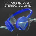 thumbnail image 4 of 24 pack wired headphones classroom compatible adjustable kids headphones bulk headphones compatible with school, 4 of 5