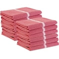 thumbnail image 1 of Juego de Paños de Cocina: Paños de Cocina 100% Algodón Puro para Cocina, Toalla de Mano de Cocina Súper Absorbente, Paños de Cocina Suaves y Duraderos, Paquete de 12 – 15”x25”, Rojo Chambrey, 1 of 6