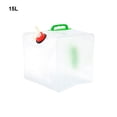thumbnail image 4 of Soidarity Contenedor de agua portátil y duradero para acampar para viajes y Picnic, cubo de agua plegable, tanque de agua para acampar, carpas 15L, 4 of 6
