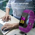 thumbnail image 5 of HLONKFitness Waterproof Red Tracker Watch with Heart Rate Monitor, 5 of 5