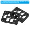 thumbnail image 4 of Unique Bargains 3/8'(9mm) Skateboard Riser Pads, 10Pcs Plastic Skateboard Angle Wedge Shock Pads, Black, 4 of 5