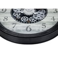 thumbnail image 3 of Monarch Specialties I 9030 - Clocks, 30" Round, Gear Mechanism, Large Oversized, Wall Clock, Brown, Transitional, 3 of 4