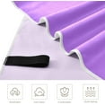 thumbnail image 2 of Dreamtimes Lilac Colour Beach Towel,Absorbent Quick Dry Sport Towel Oversized Lightweight Soft Bath Towel for Travel Sports Pool Swimming Bath Camping 31x71in, 2 of 7