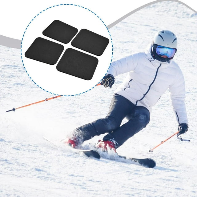 4 espinilleras para snowboard, espinilleras de esquí, prácticas para deportes, accesorios de esquí, protección pensada en durabilidad, almohadilla