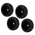 thumbnail image 1 of RC Rubber Tire, Thickened Design Plastic Hub Friction Enhancement 1/8 RC Wheel  for Car Black,Red,White, 1 of 7