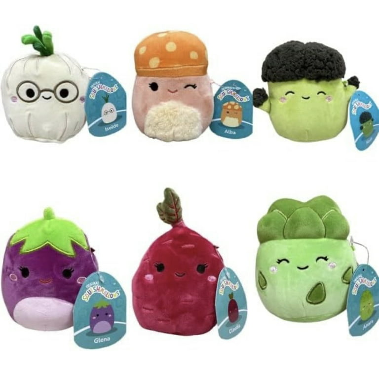 Kellytoy Squishmallows 5 Inch Soft Plush Toy - Michiel Snail