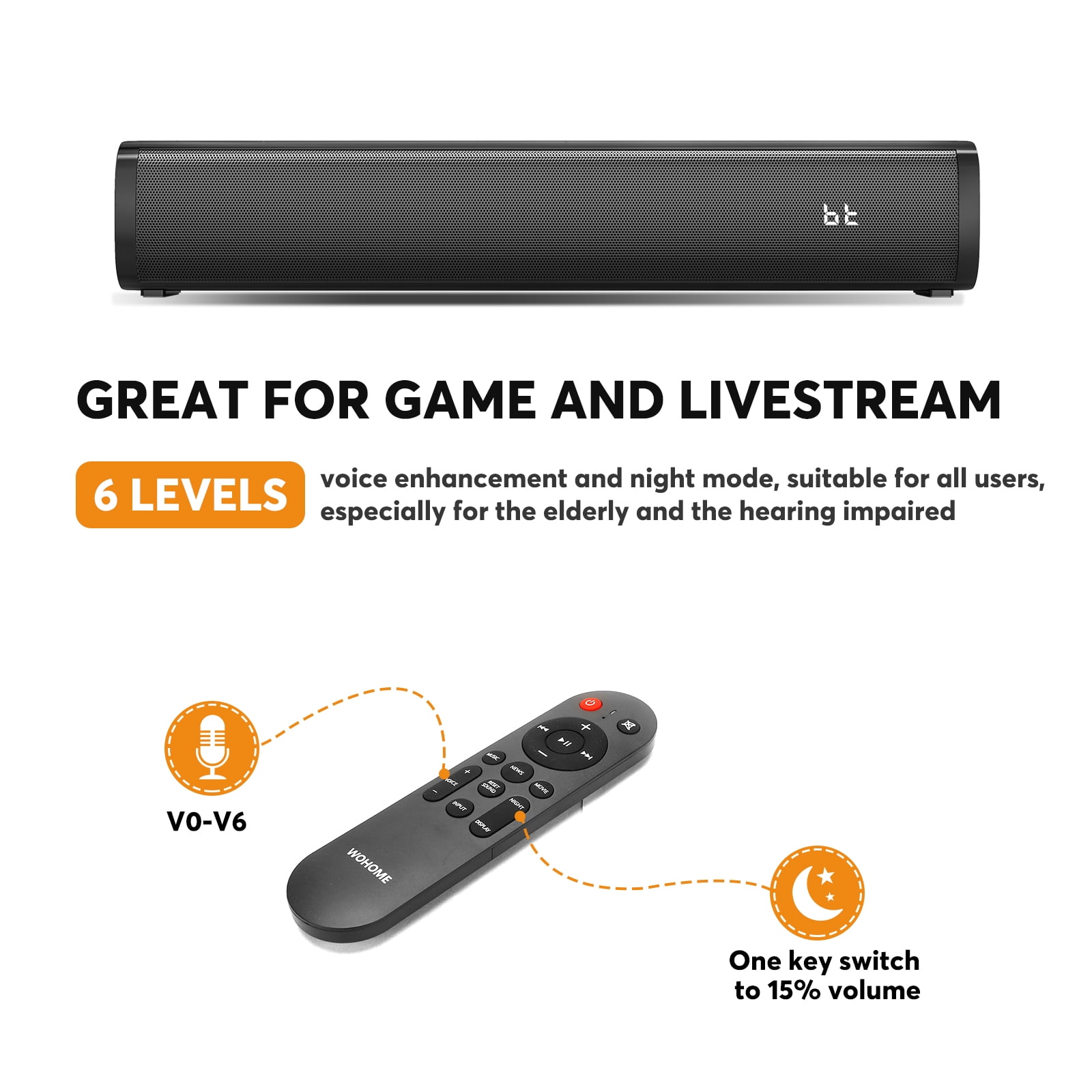 Wohome 2.1 soundbar cheap