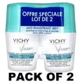 thumbnail image 1 of Vichy Desodorante antitranspirante intensivo 48H antimanchas blancas y amarillas 2x50ml, 1 of 1