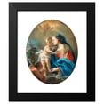 thumbnail image 2 of Filippo Falciatore 20x24 Black Modern Framed Museum Art Print Titled - Madonna and Child with the Infant Saint John the Baptist, 2 of 5