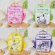 thumbnail image 4 of 2024 Sanrio Hello Kitty Kuromi - Bolsa de almuerzo portátil con diseño de corazón para niña, con diseño de My Melody, bolsa con cremallera de gran capacidad, juguete, 4 of 5