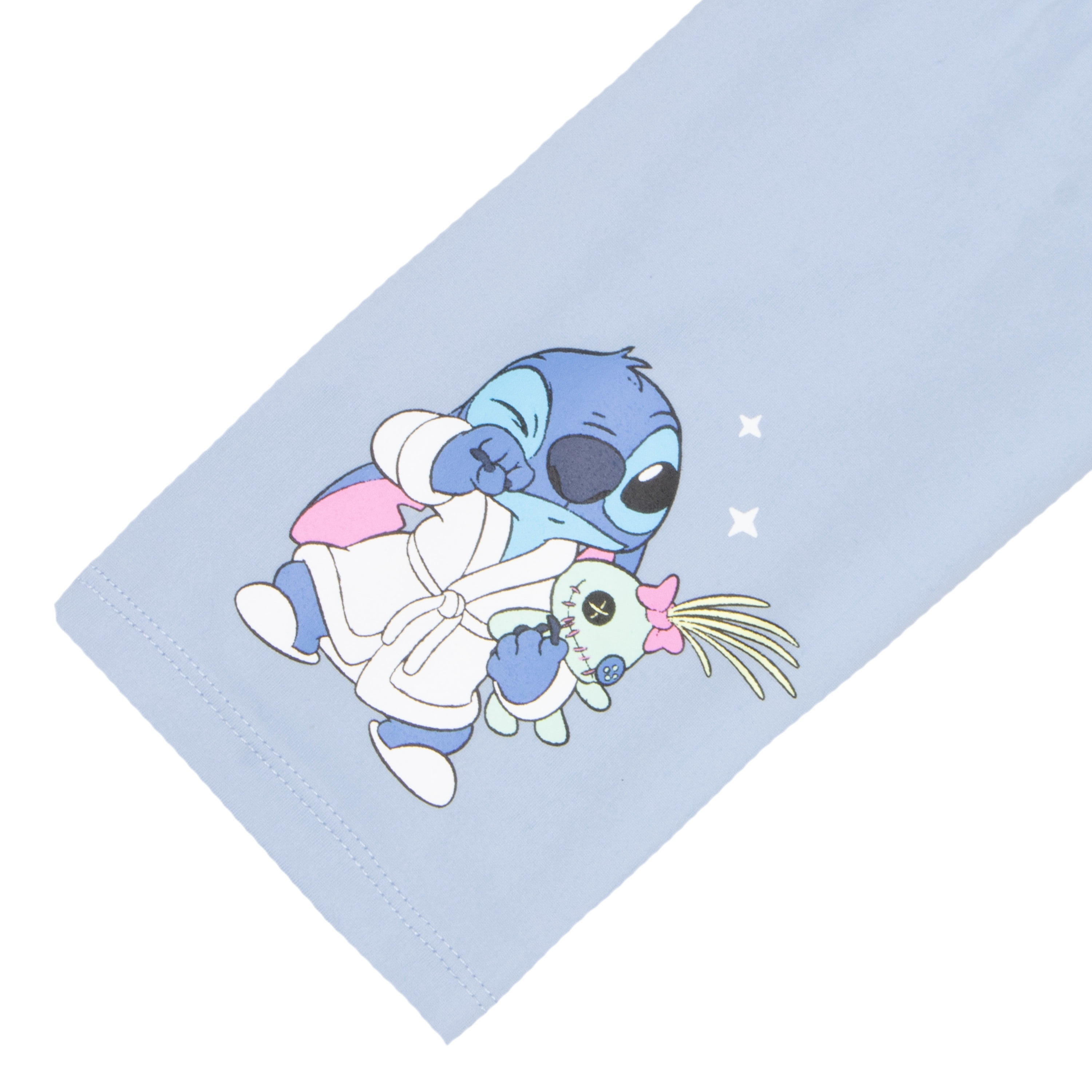 Disney Lilo & Stitch 2-Piece T-Shirt and Biker Shorts Set - Stitch and Scrump Graphic Print Outfit for Kids (Sizes 2T-6X)