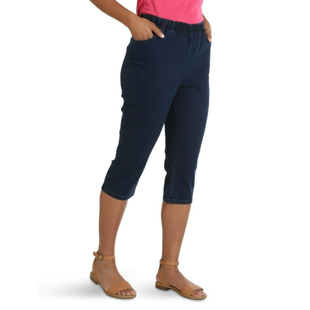 womens pull on capri pants