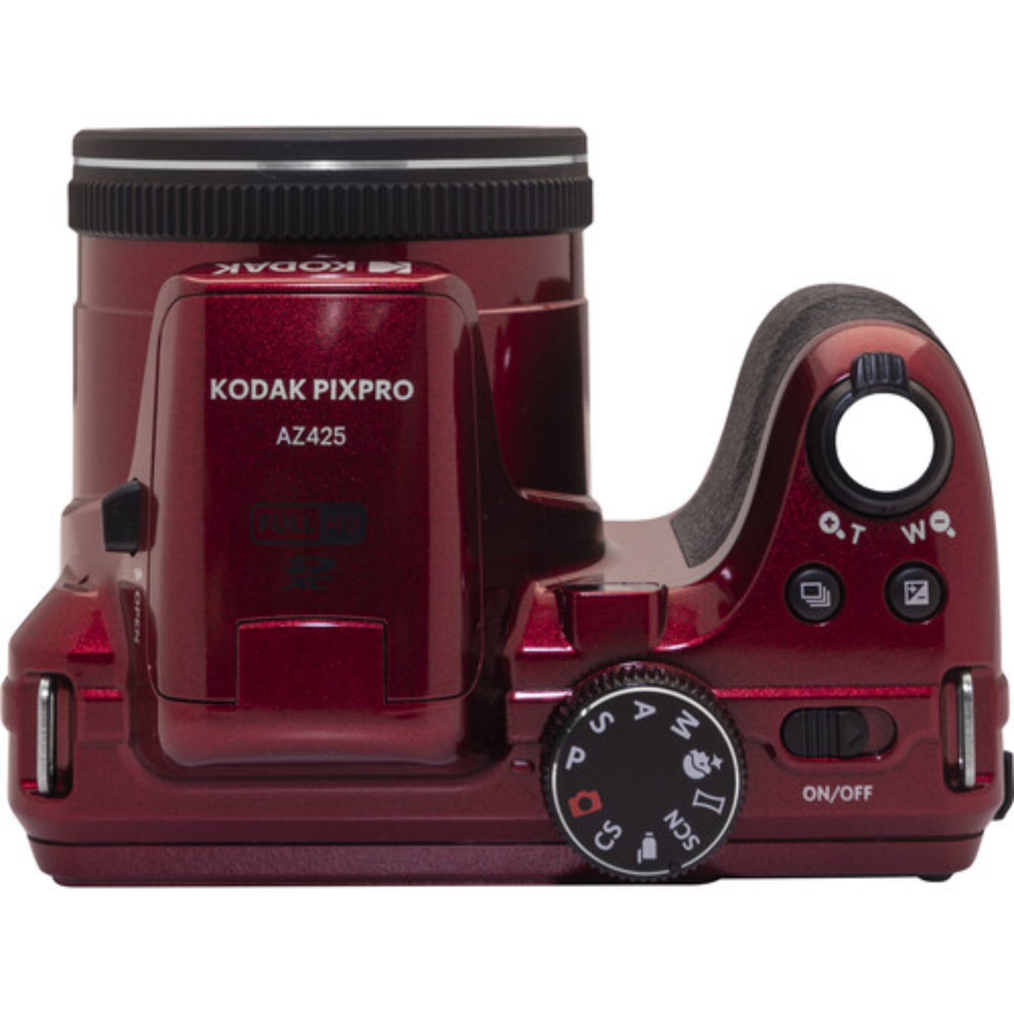 Kodak PIXPRO AZ425 20.7 Megapixel Bridge Camera, Red