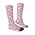 thumbnail image 3 of Fotbe Bike with Donut Wheels print Women's Men's Novelty Crew Socks Cotton Socks Knee High Socks for Walking,Running,Nurses,Pregnancy, 3 of 9